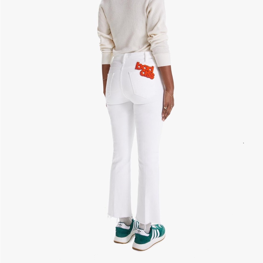 MOTHER Hustler Ankle Fray Jeans